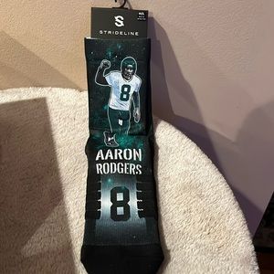 Strideline NY Jets Aaron Rodgers socks
